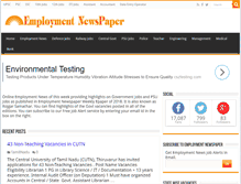 Tablet Screenshot of employment-newspaper.com